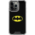 DC Comics Batman Movie 1989 Logo iPhone 13 Pro Clear Case