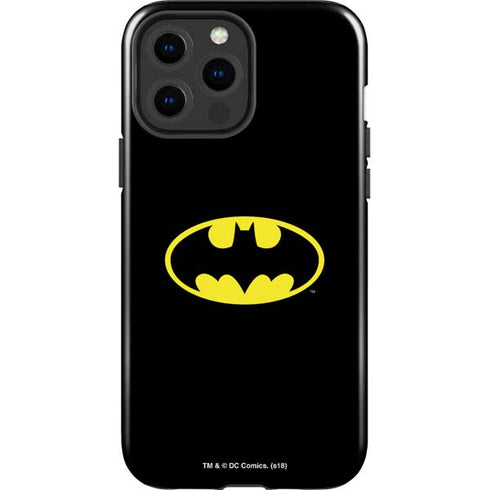 DC Comics Batman Movie 1989 Logo iPhone 13 Pro Max Impact Case
