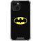 DC Comics Batman Movie 1989 Logo iPhone 15 Plus Clear Case