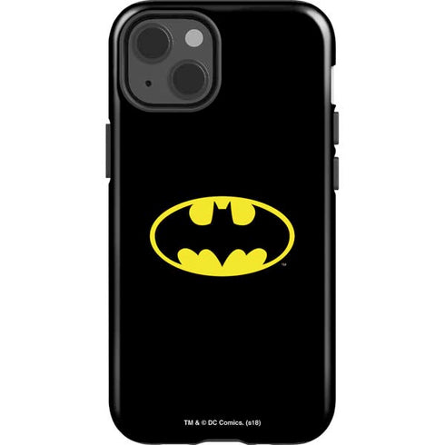 DC Comics Batman Movie 1989 Logo iPhone 15 Impact Case