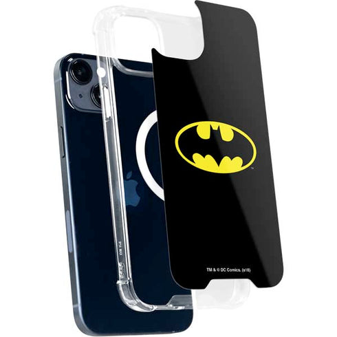 DC Comics Batman Movie 1989 Logo iPhone 15 Plus MagSafe Case