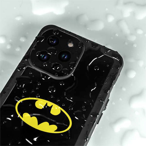 DC Comics Batman Movie 1989 Logo iPhone 14 Pro Max Waterproof Case