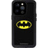 DC Comics Batman Movie 1989 Logo iPhone 15 Pro Waterproof Case