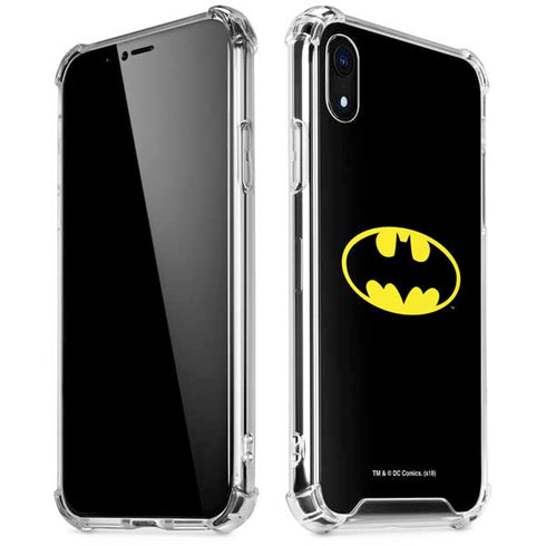 DC Comics Batman Movie 1989 Logo iPhone XR Clear Case