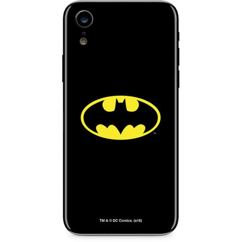 DC Comics Batman Movie 1989 Logo iPhone XR Skin