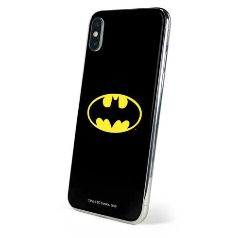 DC Comics Batman Movie 1989 Logo iPhone XS Max Skin