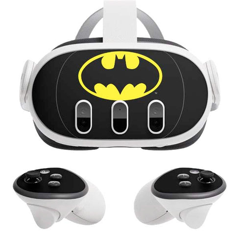 DC Comics Batman Movie 1989 Logo Meta Quest 3 Skin