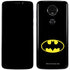 DC Comics Batman Movie 1989 Logo Moto E5 Plus Skin