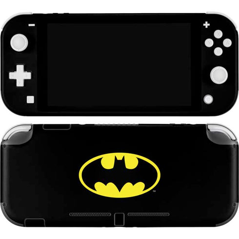 DC Comics Batman Movie 1989 Logo Nintendo Switch Lite Skin