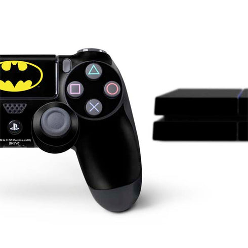 DC Comics Batman Movie 1989 Logo PS4 Console and Controller Bundle Skin