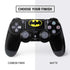 DC Comics Batman Movie 1989 Logo PS4 Controller Skin