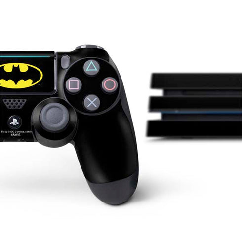 DC Comics Batman Movie 1989 Logo PS4 Pro Bundle Skin