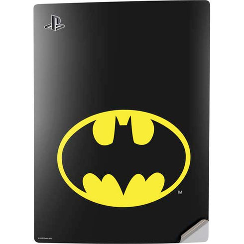 DC Comics Batman Movie 1989 Logo PS5 Digital Edition Console Skin