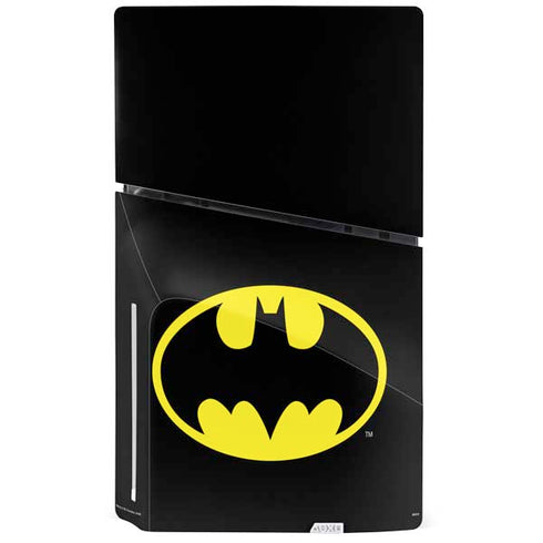 DC Comics Batman Movie 1989 Logo PS5 Slim Disk Bundle Skin