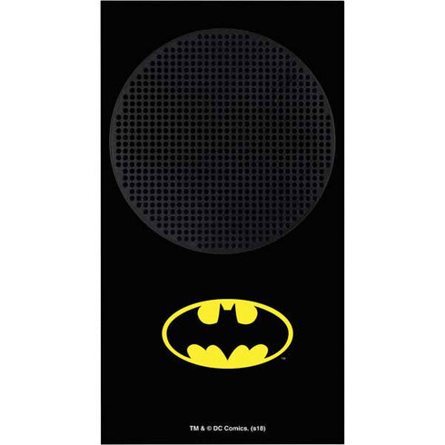 DC Comics Batman Movie 1989 Logo Xbox Series S Console Skin