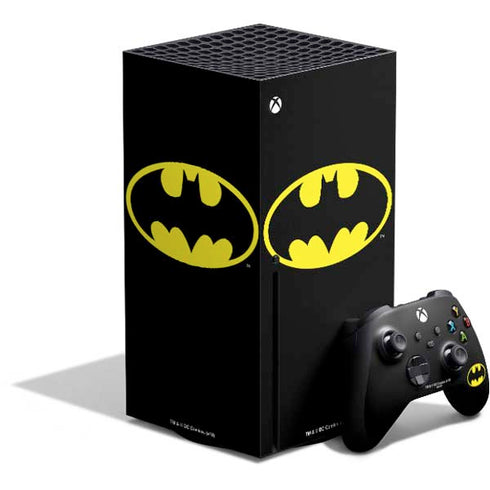 DC Comics Batman Movie 1989 Logo Xbox Series X Bundle Skin