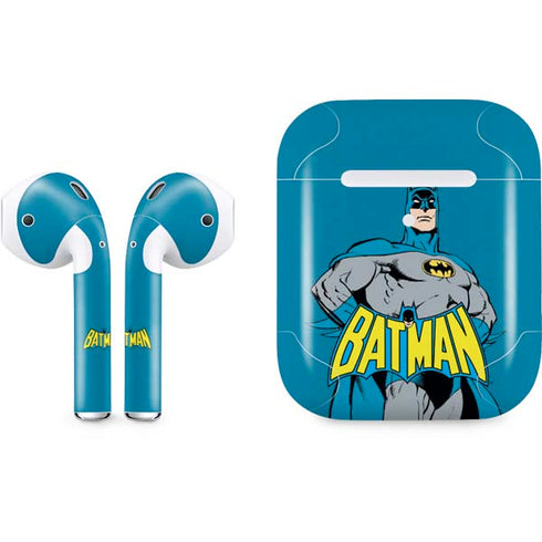 DC Comics Batman Classic Art Pose Apple AirPods 2 Skin