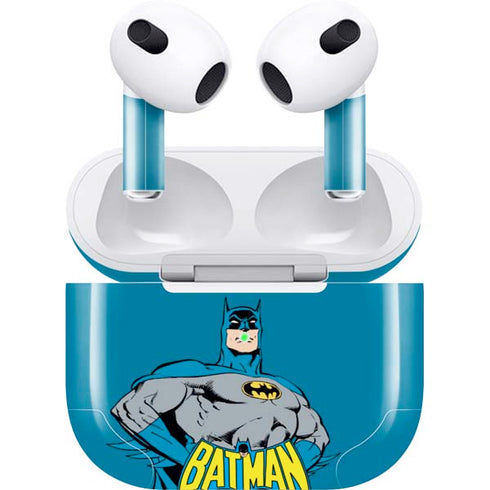 DC Comics Batman Classic Art Pose Apple AirPods (3rd Gen 2021) Skin