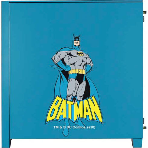 DC Comics Batman Classic Art Pose Corsair 4000D Tempered Glass Mid-Tower ATX Case Skin