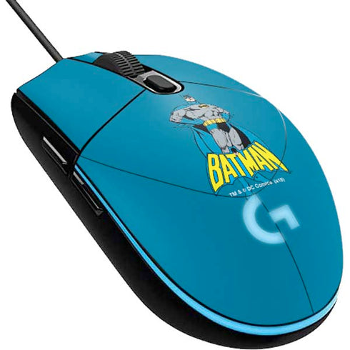 DC Comics Batman Classic Art Pose G203 Prodigy RGB Wired Gaming Mouse Skin