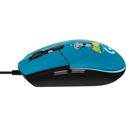 DC Comics Batman Classic Art Pose G203 Prodigy RGB Wired Gaming Mouse Skin