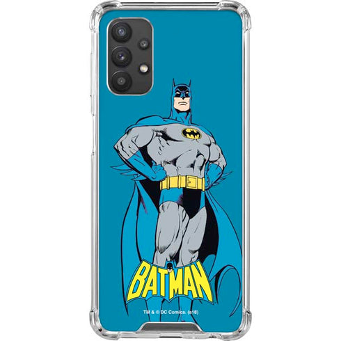 DC Comics Batman Classic Art Pose Galaxy A32 5G Clear Case