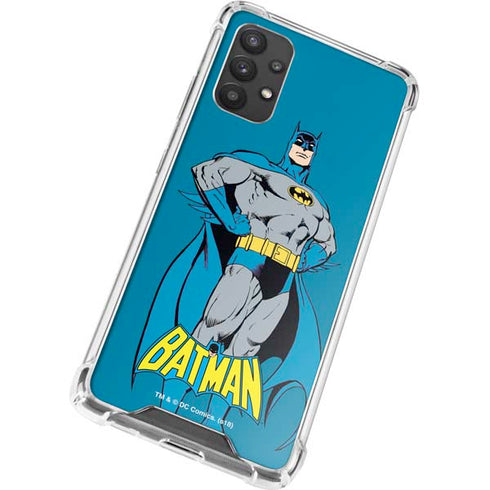 DC Comics Batman Classic Art Pose Galaxy A32 5G Clear Case