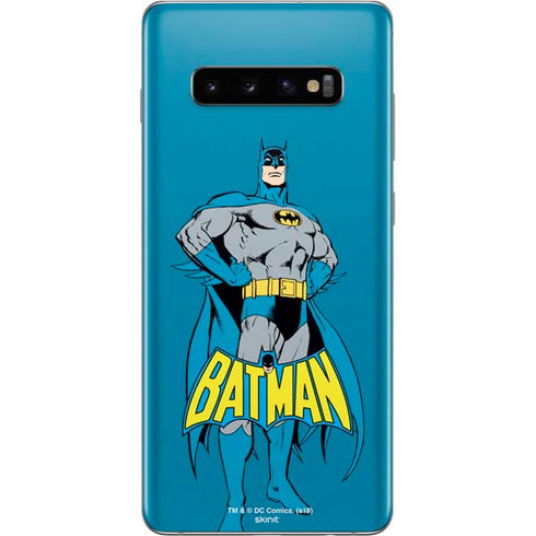 DC Comics Batman Classic Art Pose Galaxy S10 Plus Skin
