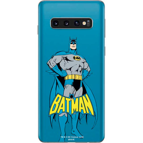 DC Comics Batman Classic Art Pose Galaxy S10 Skin
