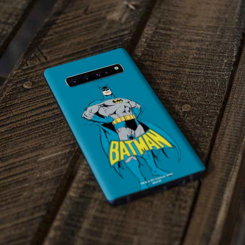 DC Comics Batman Classic Art Pose Galaxy S10 Skin