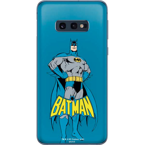 DC Comics Batman Classic Art Pose Galaxy S10e Skin