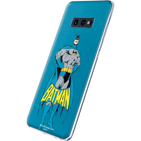 DC Comics Batman Classic Art Pose Galaxy S10e Skin