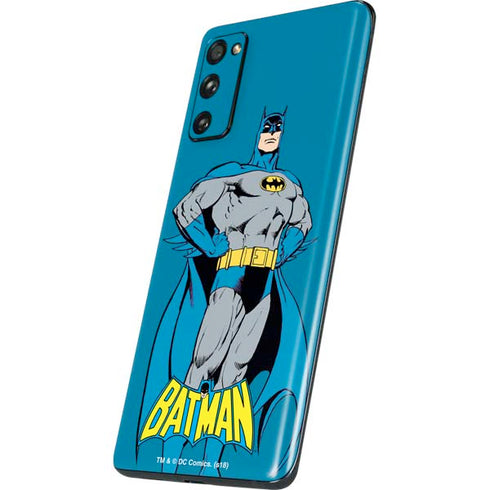 DC Comics Batman Classic Art Pose Galaxy S20 Fan Edition Skin