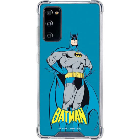 DC Comics Batman Classic Art Pose Galaxy S20 FE Clear Case