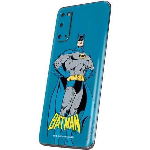 DC Comics Batman Classic Art Pose Galaxy S20 Skin