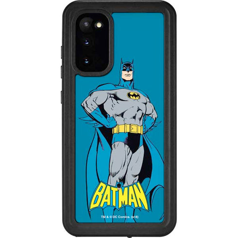 DC Comics Batman Classic Art Pose Galaxy S20 Waterproof Case