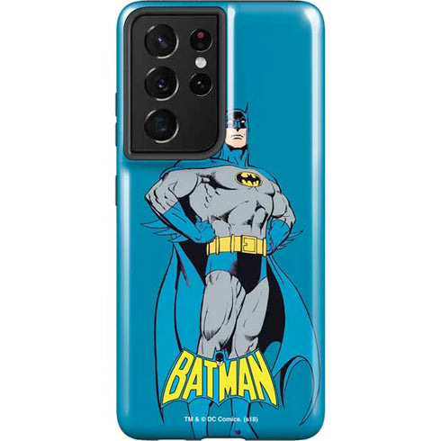 DC Comics Batman Classic Art Pose Galaxy S21 Ultra 5G Pro Case