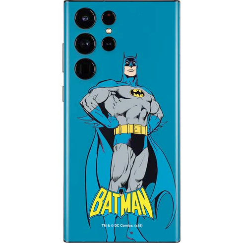 DC Comics Batman Classic Art Pose Galaxy S22 Ultra Skin