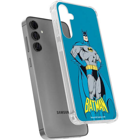 DC Comics Batman Portrait Galaxy S24 Plus Clear Case