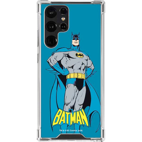 DC Comics Batman Portrait Galaxy S24 Ultra Clear Case