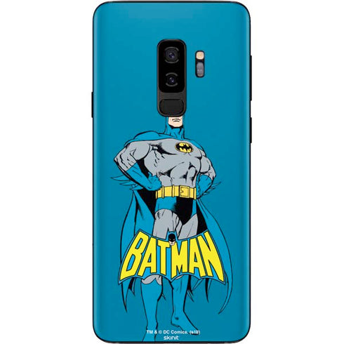 DC Comics Batman Classic Art Pose Galaxy S9 Plus Skin