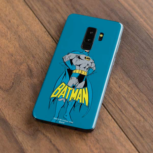 DC Comics Batman Classic Art Pose Galaxy S9 Plus Skin