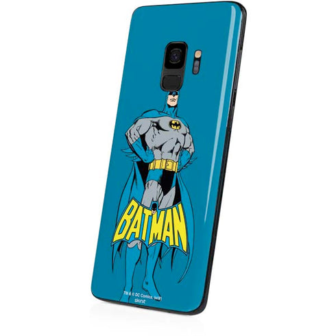 DC Comics Batman Classic Art Pose Galaxy S9 Skin