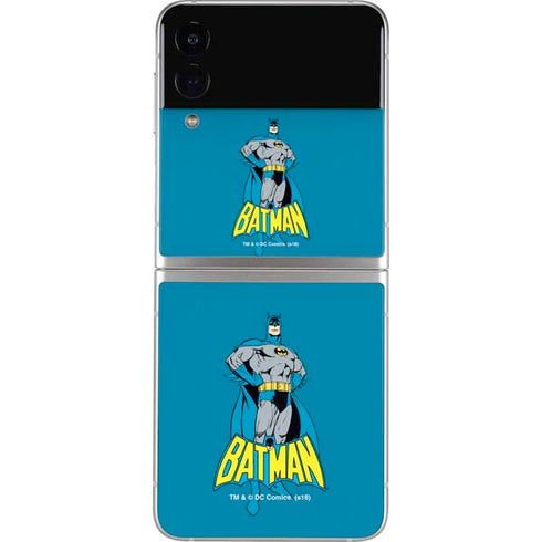 DC Comics Batman Classic Art Pose Galaxy Z Flip4 5G Skin