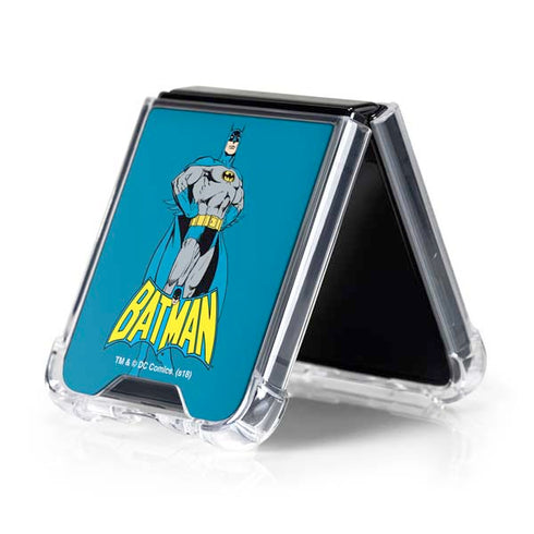 DC Comics Batman Portrait Galaxy Z Flip5 5G Clear Case