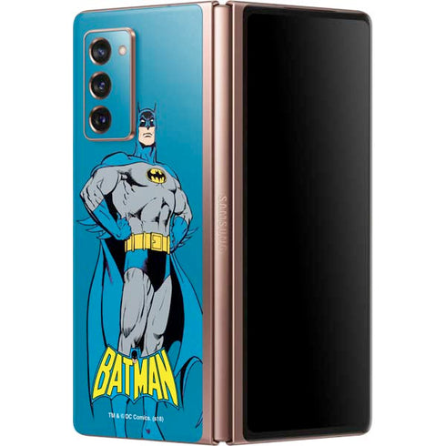DC Comics Batman Classic Art Pose Galaxy Z Fold2 5G Skin