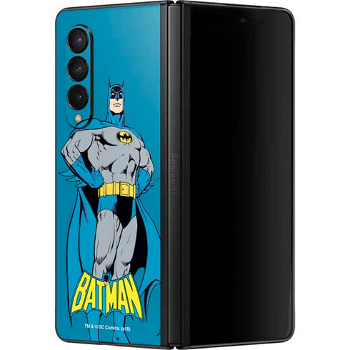 DC Comics Batman Classic Art Pose Galaxy Z Fold3 5G Skin