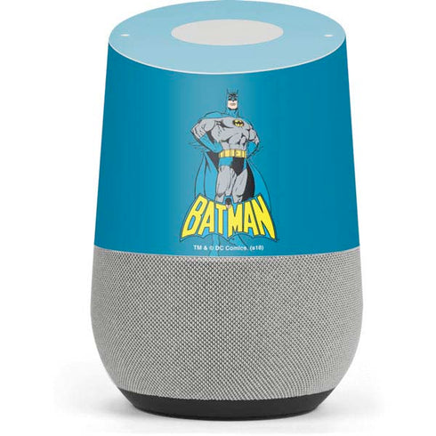 DC Comics Batman Classic Art Pose Google Home Skin