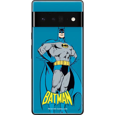 DC Comics Batman Classic Art Pose Google Pixel 6 Pro Skin