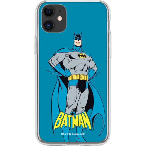 DC Comics Batman Portrait iPhone 11 Clear Case